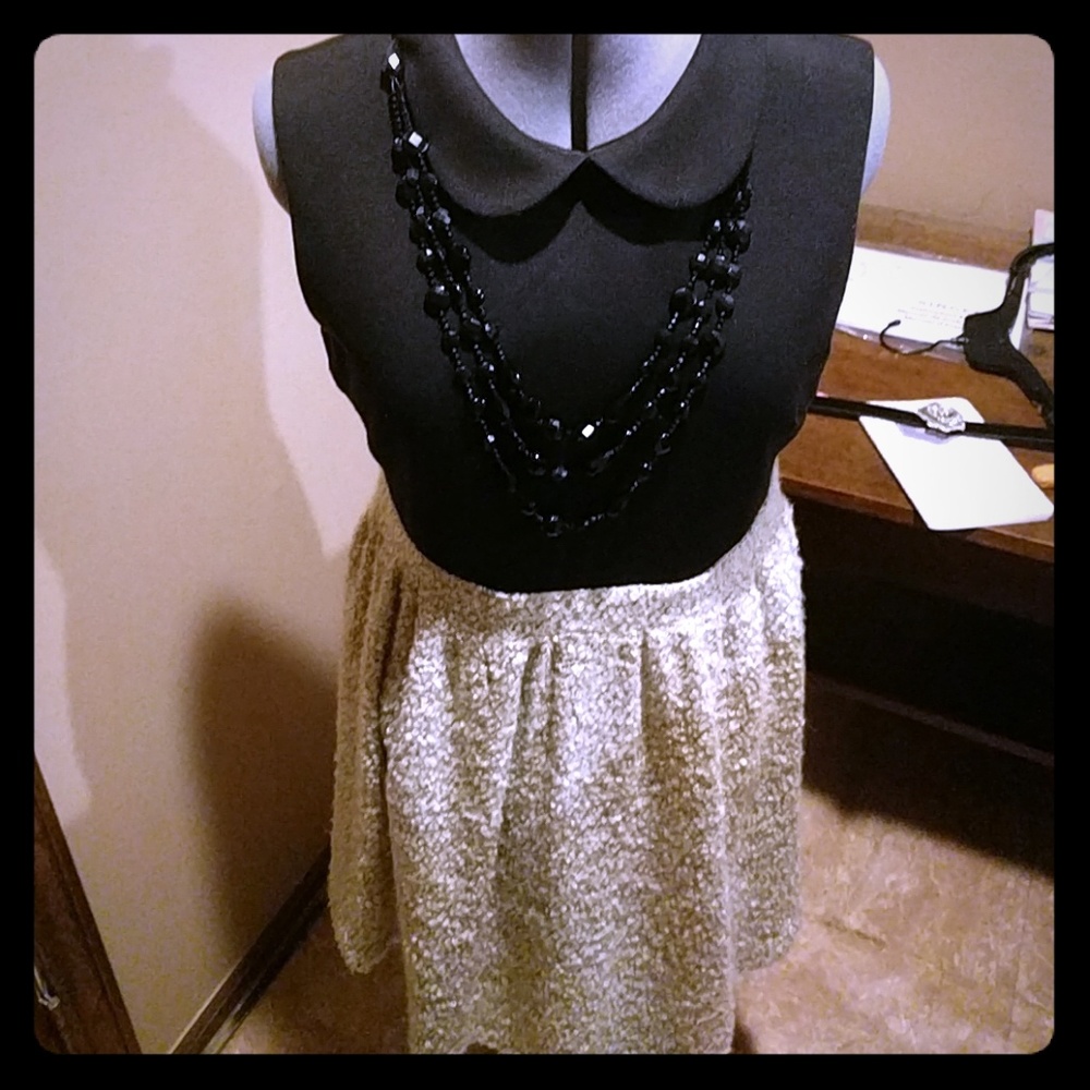 Esiey Peter Pan collar dress